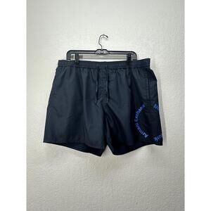 Armani Exchange Men's Circle Milano New York Logo-Print Swim Trunks Xl NWT